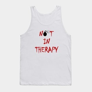 Not in Therapy Lit Fuse Bomb Color Tank Top